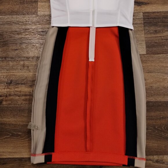 Calvin Kline Colorblock Pencil Dress Dress Size 6 - NWT - RN 54613 - Picture 6 of 9